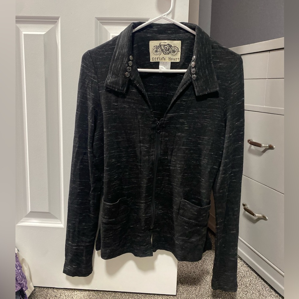 Effie’s heart jacket